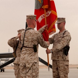 Marine Corps Osprey Squadron welcomes new leader in Afghanistan