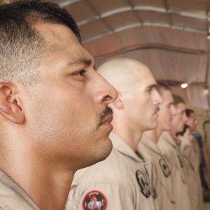 Huey crew chiefs receive award for efforts in Afghan skies