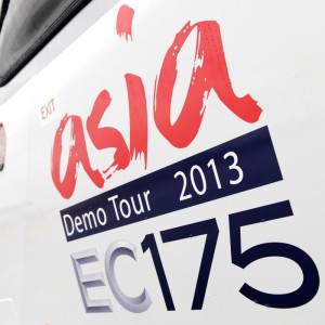 Eurocopter takes EC175 and EC145T2 on three-week tour of Asia