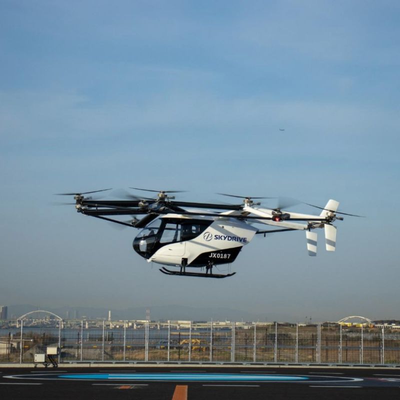 SkyDrive Conducts Public Flight at Osaka-Kansai Expo