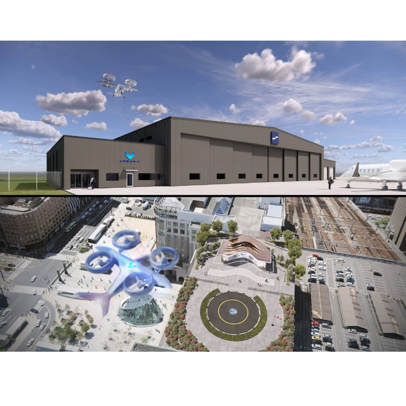 UrbanV and Signature to develop US vertiport networks