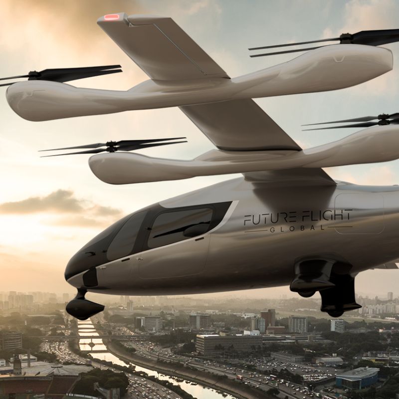 Future Flight Global Sign LOI for 54 Eve eVTOLs