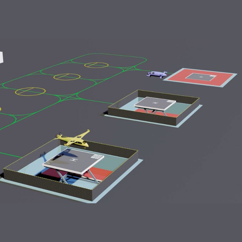 Skyportz releases vertiport animation for Paris Air Show