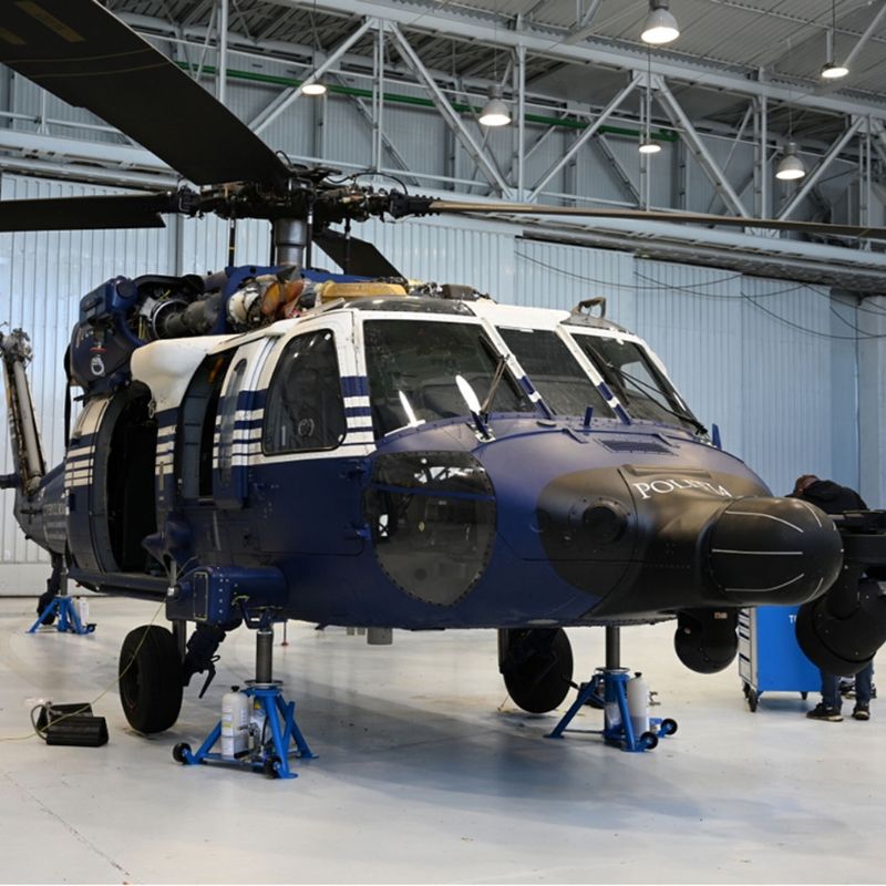 Aerostar Completes First Romanian Black Hawk® Routine Maintenance Inspection