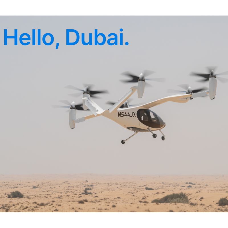 Joby Advances Global Air Taxi Readiness in Dubai