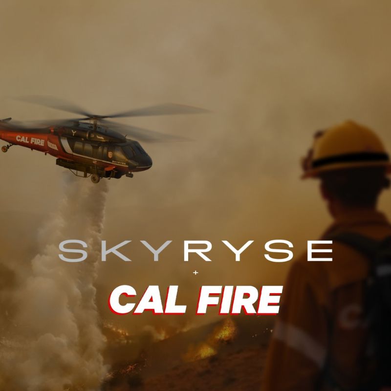 Skyryse signs multi-year partnership with CAL FIRE
