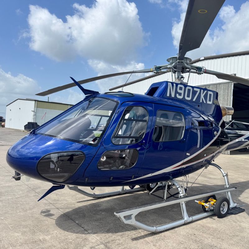 Helicopter Services delivers H125 to Telecom Client