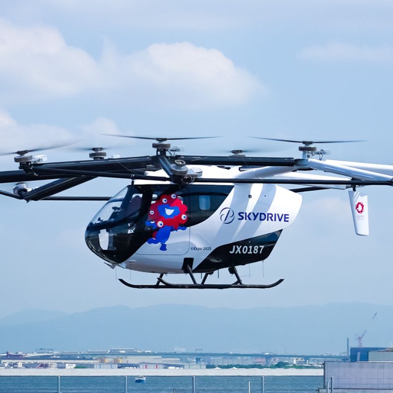 SkyDrive Starts Summer Demonstration Flights at Expo 2025 in Osaka