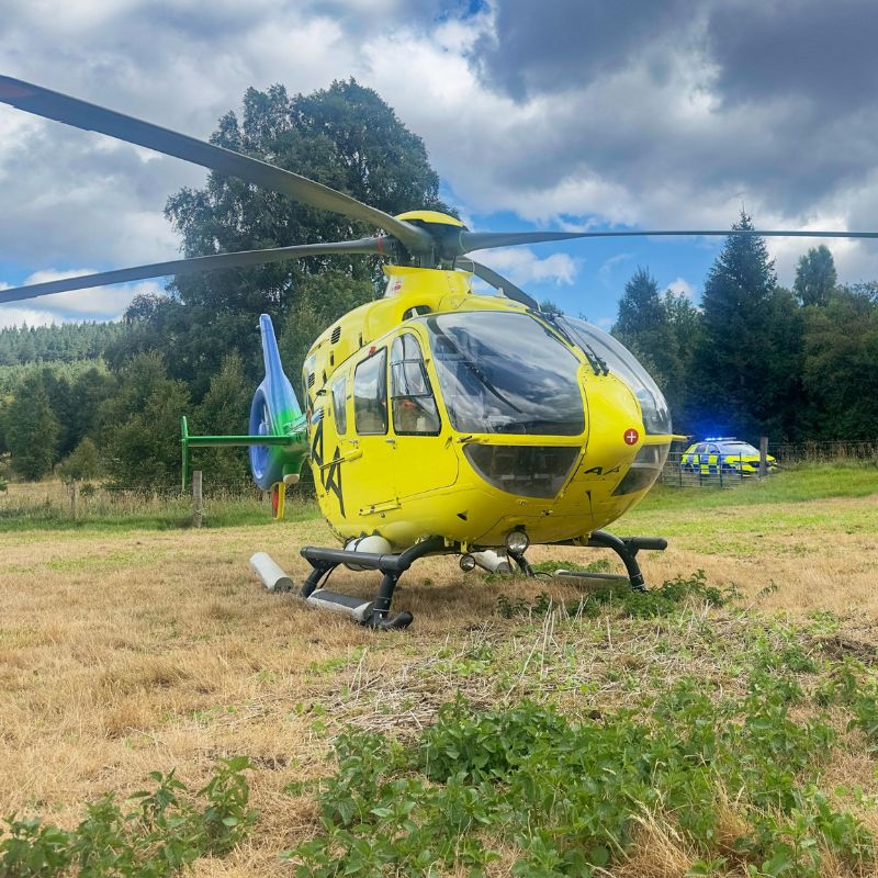 Scotland’s Charity Air Ambulance marks 7,000th callout