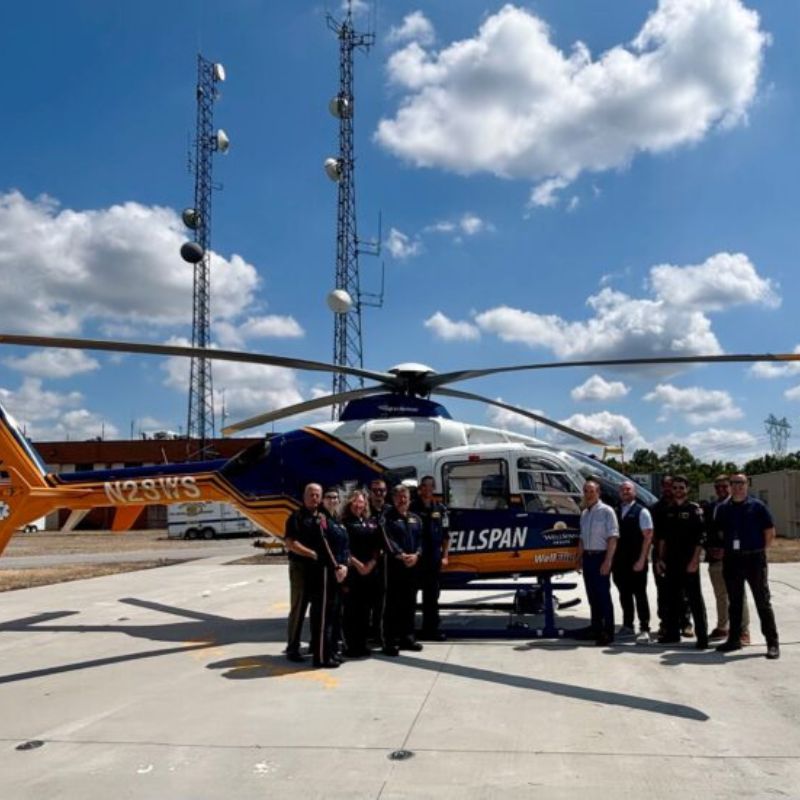 Congressman John Joyce Visits WellSpan WellFlight in Gettysburg
