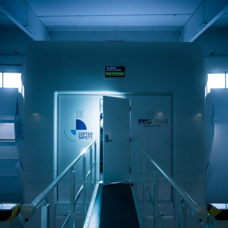 Coptersafety AW169 simulator qualified Level D by EASA and UK CAA