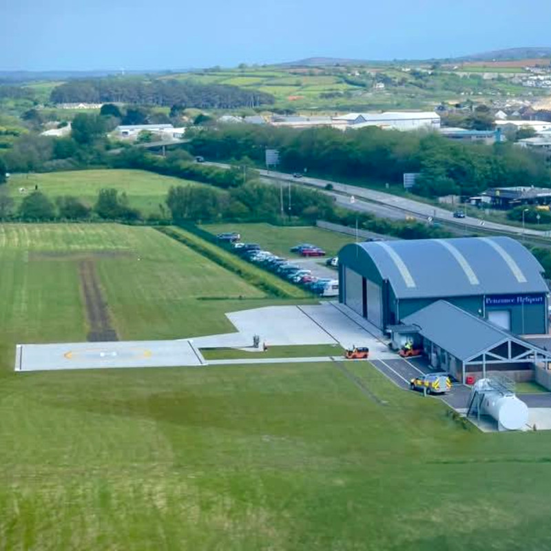 Penzance Heliport seeks to flex planning restrictions on noise levels
