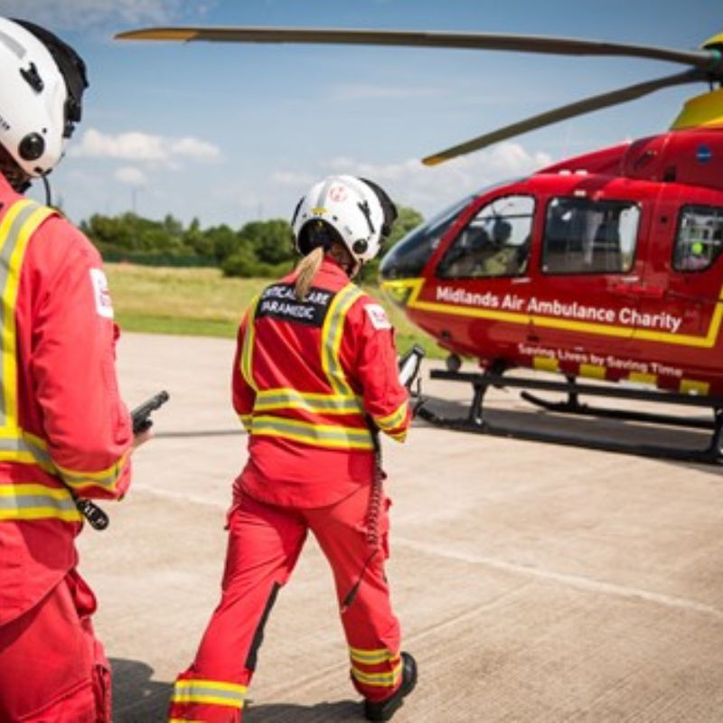 Midlands Air Ambulance Reaches 80,000th Mission
