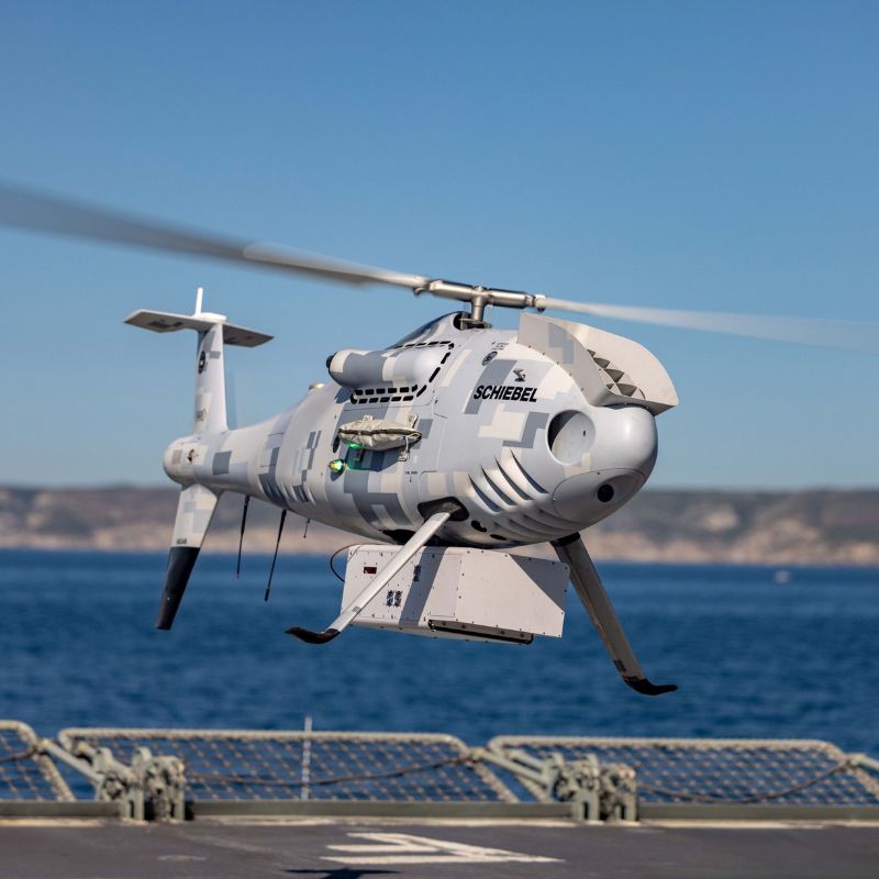 Schiebel Camcopter S-100 demo new maritime capabilities at REPMUS 2025