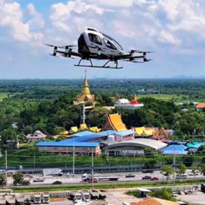 EHang Launches AAM Sandbox Initiative in Thailand