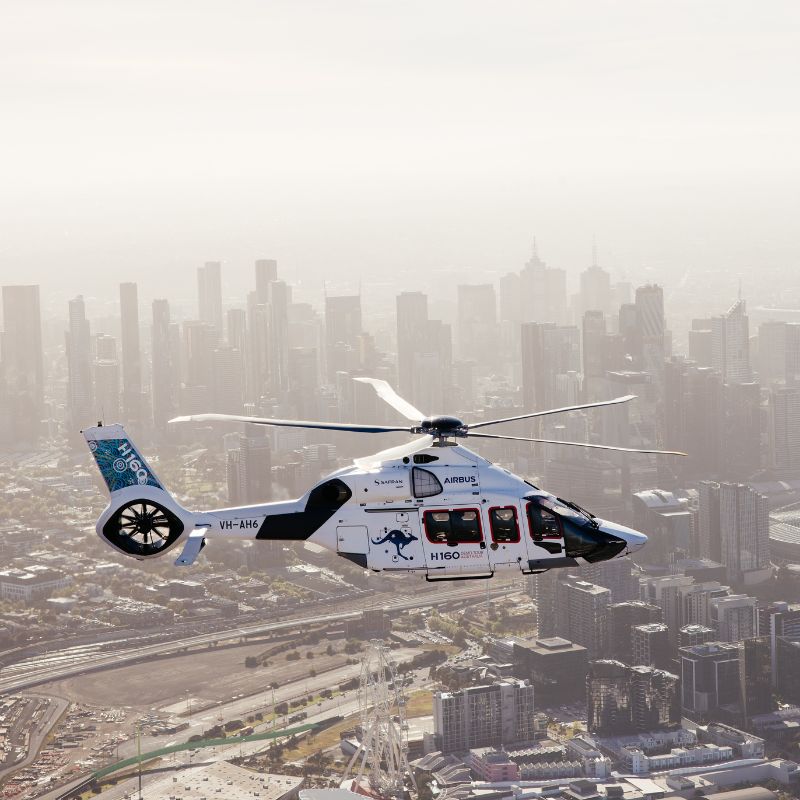 Airbus H160 makes Australian debut with demo tour