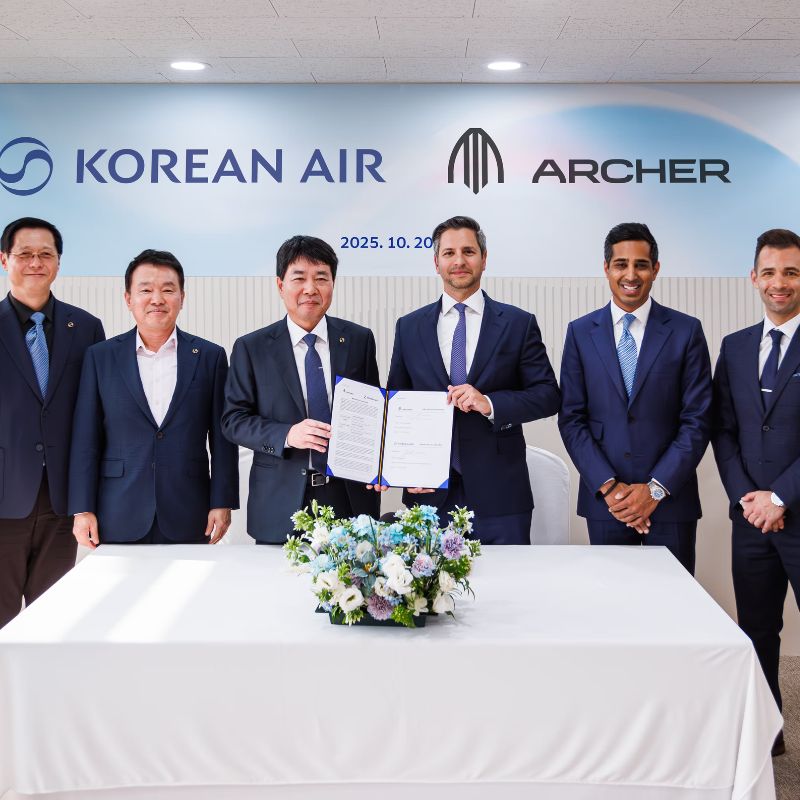 Korean Air partners exclusively with Archer to bring eVTOL to Korea