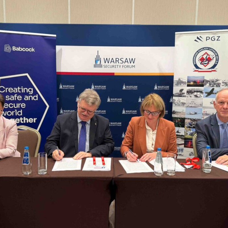 Babcock and WZL 1 partner on Polish helicopter support opportunities