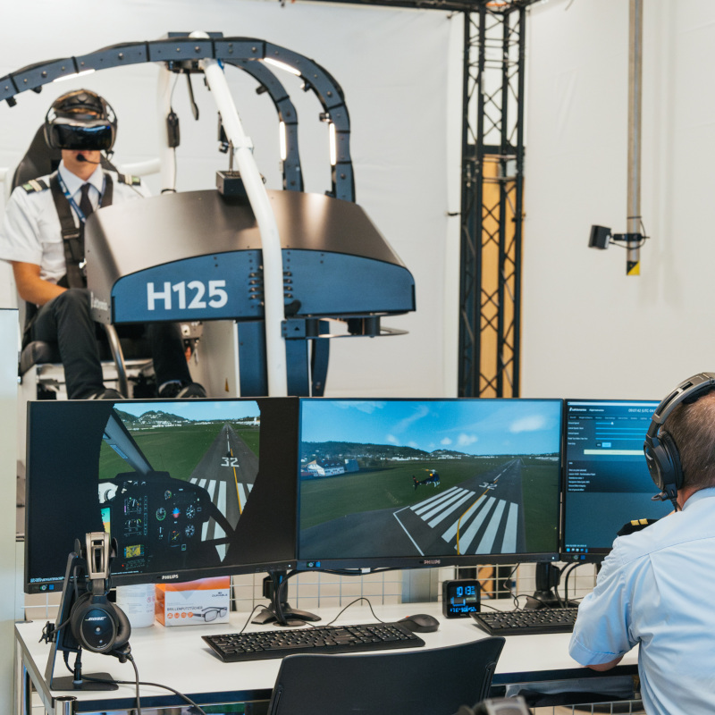 FAA approves Loft Dynamics Airbus H125 VR simulator at Level 7