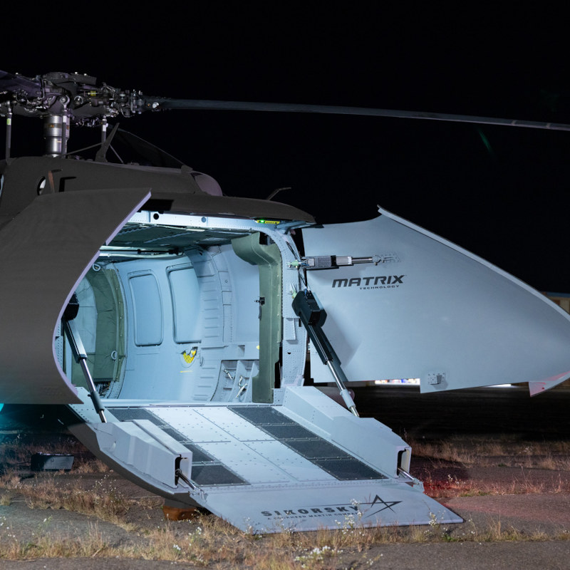 Sikorsky launches cargo-only autonomous Black Hawk