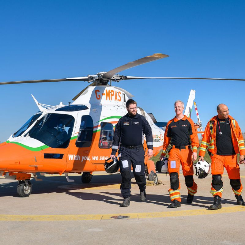 NHS Supply Chain partners with Air Ambulances UK