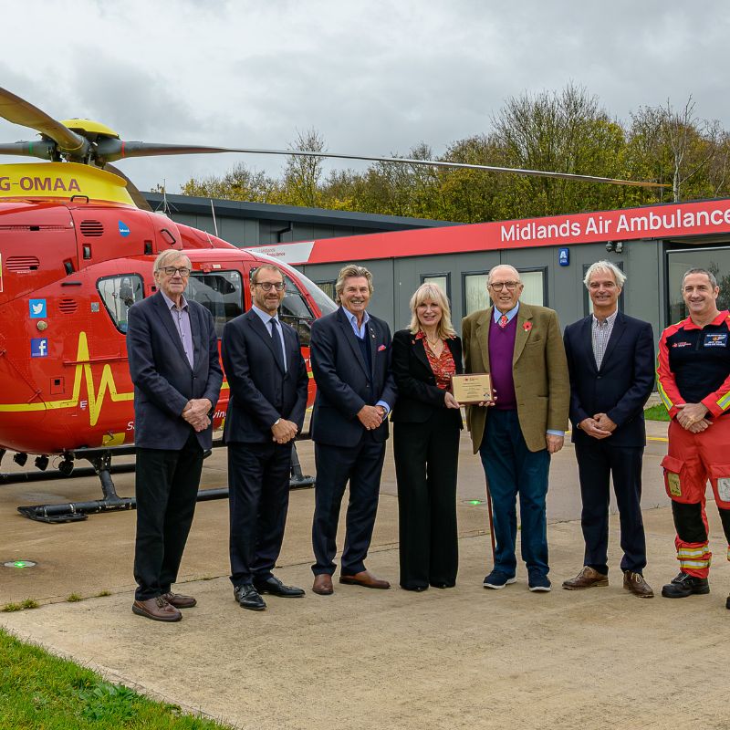 Midlands Air Ambulance Charity’s Strensham Airbase Redevelopment Work Completed