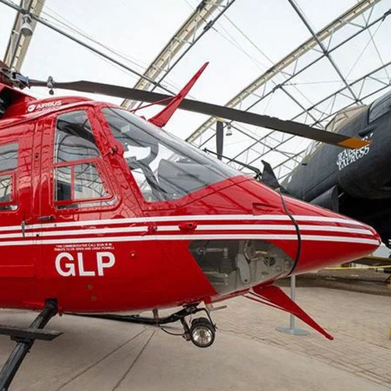 STARS donates legacy BK117 to  Hangar Flight Museum