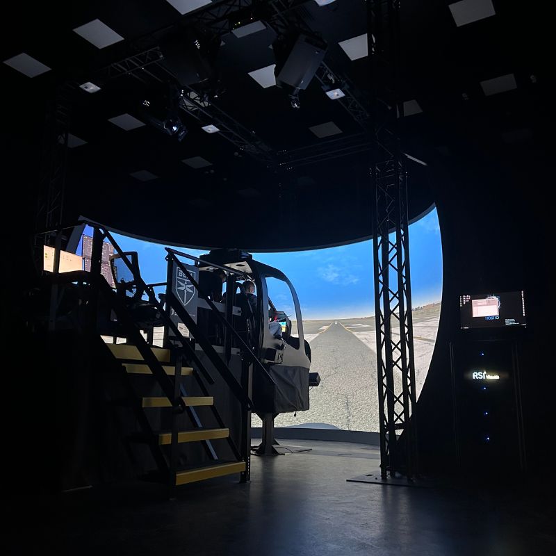 TRU delivers Bell 505 simulator to Royal Jordanian Air Force