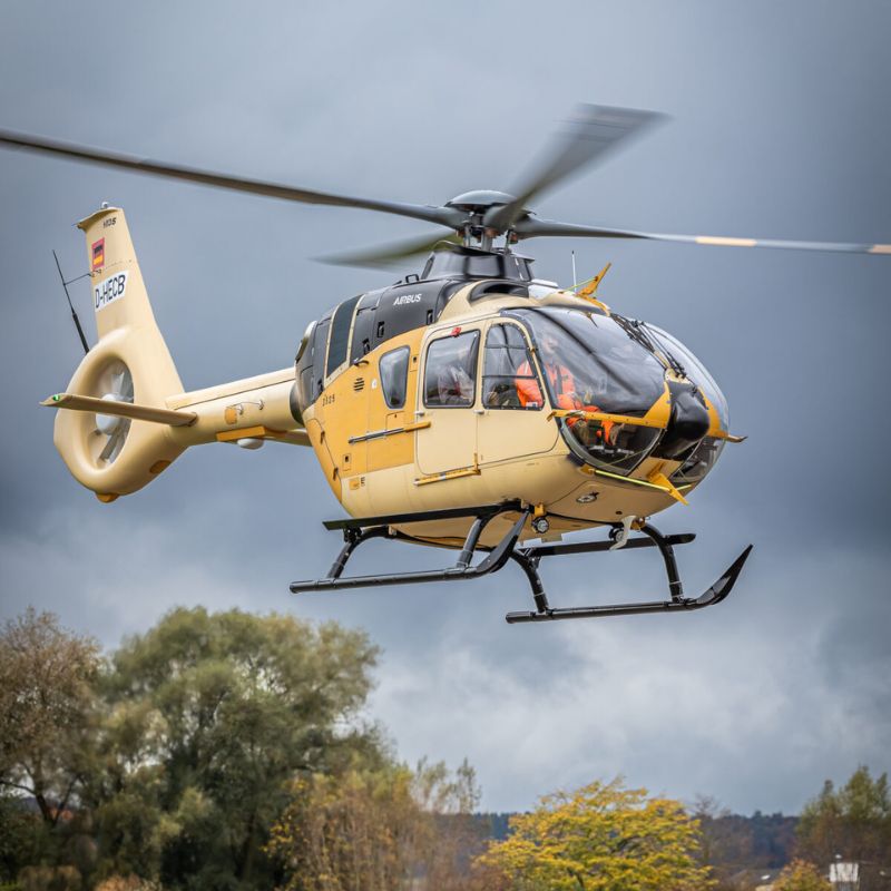 First H135 for Canadian military training program completes acceptance phase