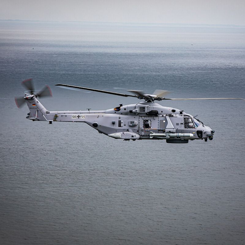 German Navy receives first NH90 Sea Tiger