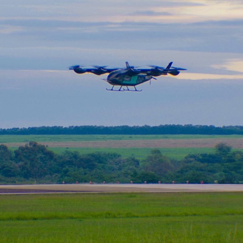 Eve Air Mobility Completes Successful First Flight of Full-Scale eVTOL Prototype