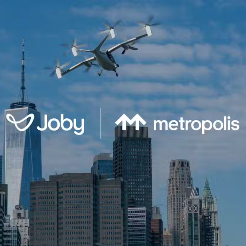 Joby partners with Metropolis Technologies to Develop 25 Vertiports Across the US