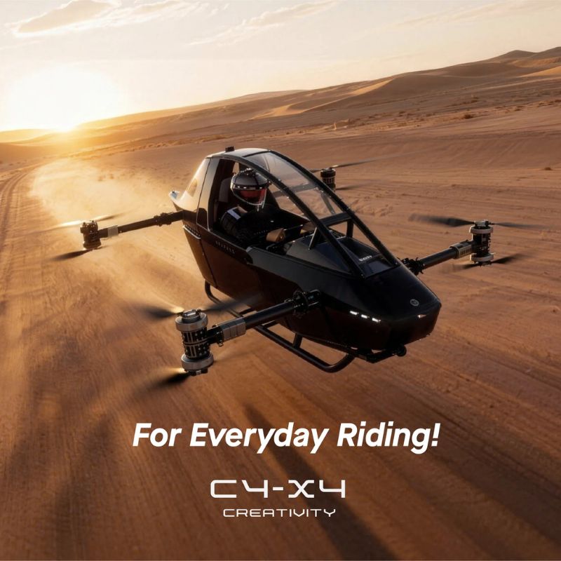 Rictor unveils X4 “Air Mobility Pod”