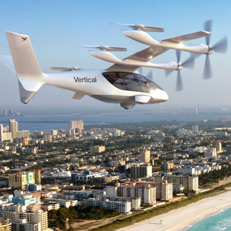 Vertical Aerospace showcases Velo eVTOL in Miami