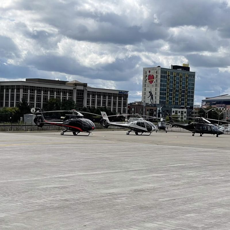 Enstrom owner Leads Fight to Save Indy Heliport