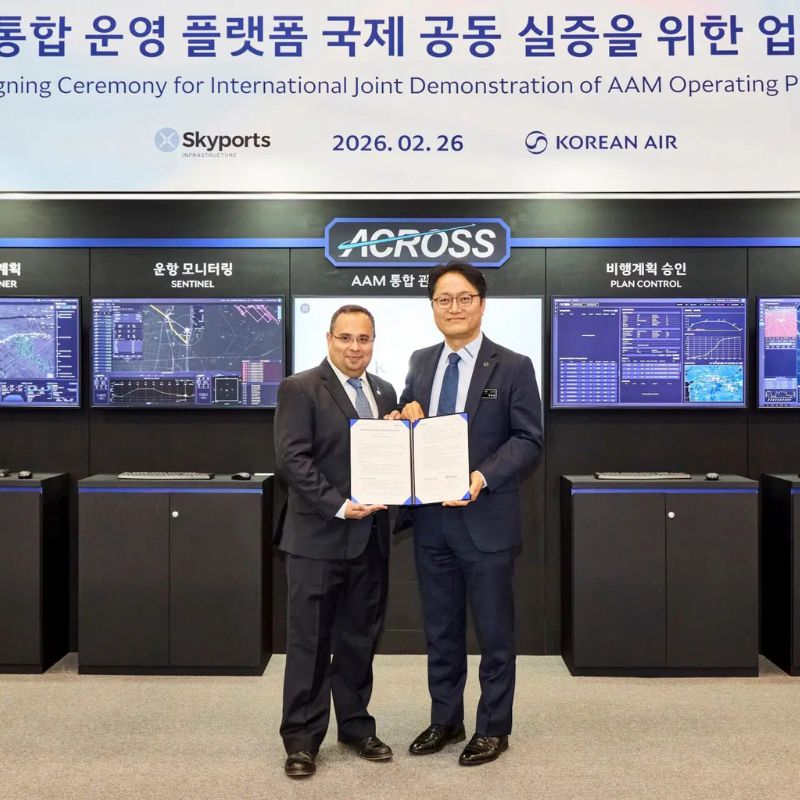 Skyports and Korean Air partner to develop eVTOL ops technology