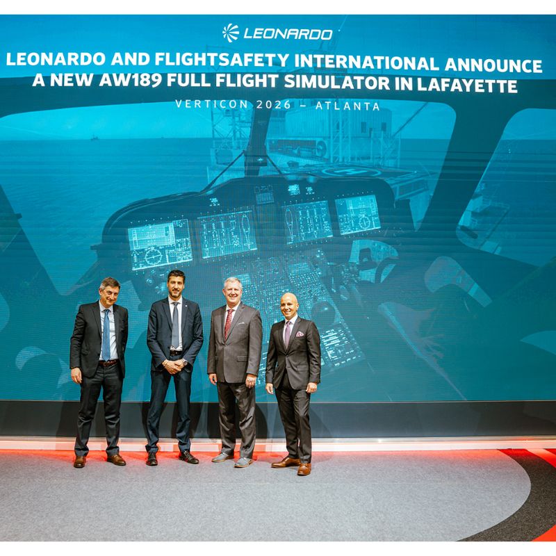FlightSafety to add Leonardo AW189 simulator in Louisiana