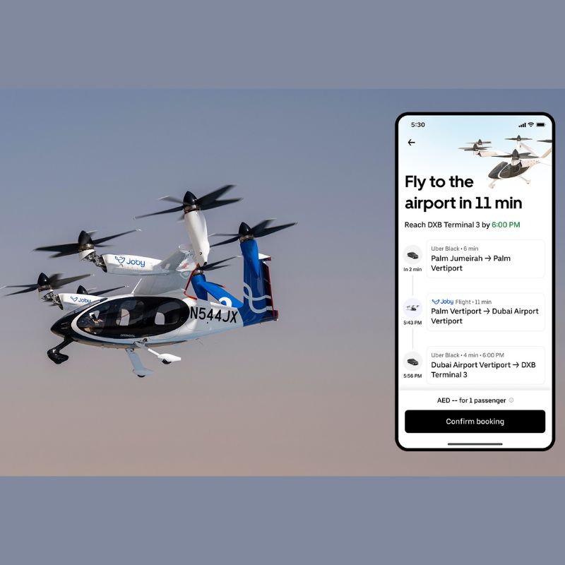 Joby partners with Uber in Dubai