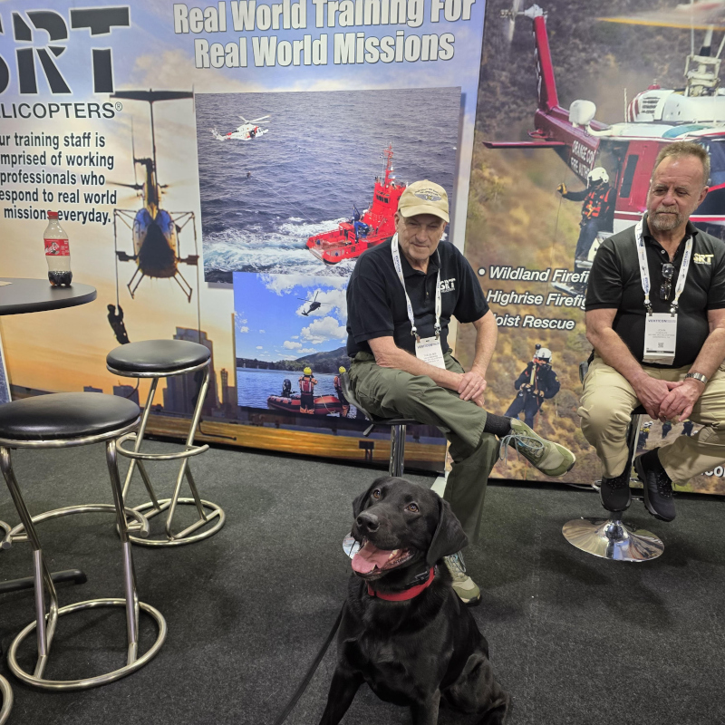 Specialized K9 Teams Join SRT Helicopters at Verticon
