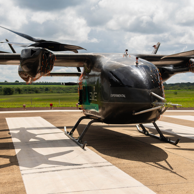 Eve flies eVTOL Prototype for Brazilian authorities