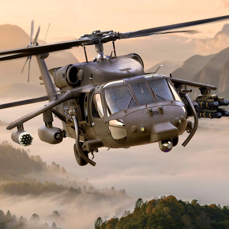 Sikorsky Unveils Modular Armed Black Hawk Kits