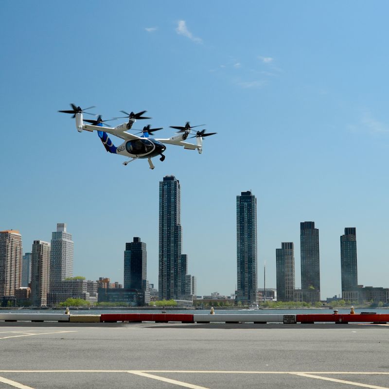 VertiPorts by Atlantic hosts Joby eVTOL at NYC E34 Heliport