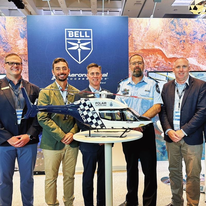 Bell celebrates launch of operations of B429 with Queensland Police