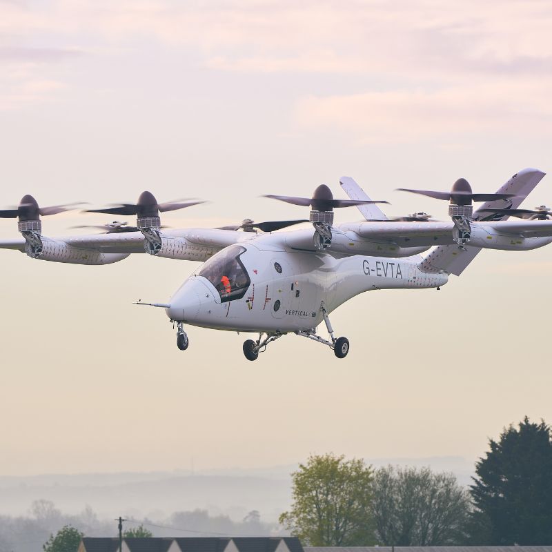 Vertical Aerospace achieves Two-Way Piloted Transition Flight