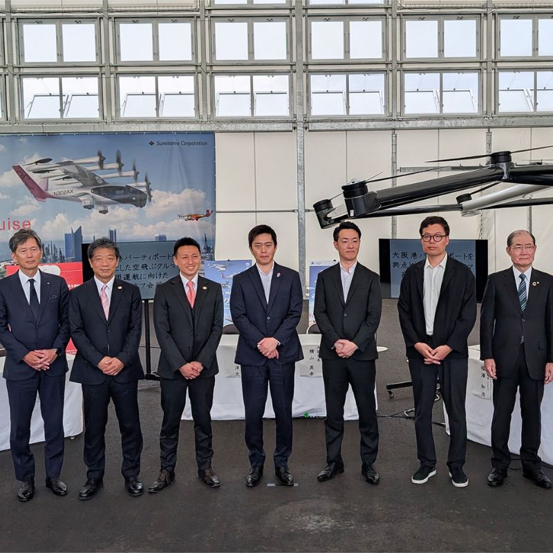 SkyDrive Forms Japan’s First Consortium for Commercial eVTOL Vertiport Operation