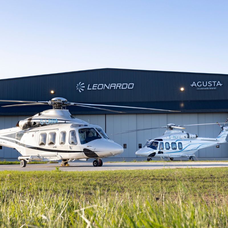 Leonardo opens helicopter maintenance and support facility at Elstree Aerodrome
