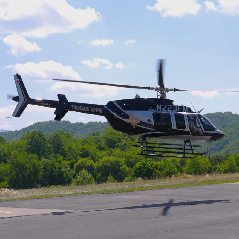 Texas Dept of Public Safety Accepts Delivery of B407GXi