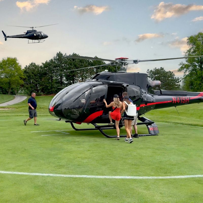 Sweet Helicopters flies 600 pax to/from Indy 500
