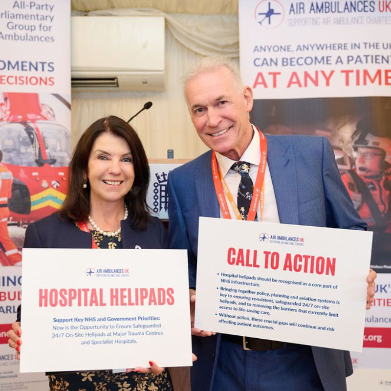Deficiencies in UK EMS helipads highlighted in report