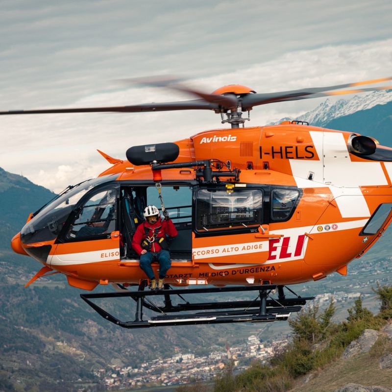 Avincis introduces 145 D3 to Heli South Tyrol Air Rescue contract in Italy